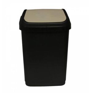 Kinekus Kôš na odpad preklápací 10 l, plastový, BIN, čierny