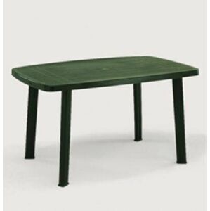 Kinekus Stôl plastový, rozmery 137x85x72cm, FARO, zelený