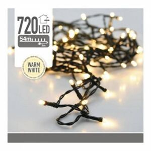Kinekus Svetlo vianočné 720 LED,54 m, teplé biele, vonkajšie/vnútorné, dekorácia