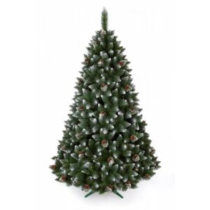 Kinekus Vianočný stromček 1,2 m, diamantová borovica zasnežená