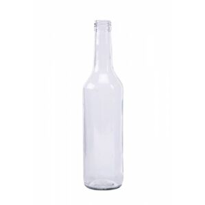 Kinekus Fľaša na alkohol, sklenená, objem 500ml, SPIRIT, biela