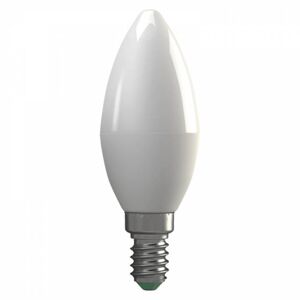 EMOS LED žiarovka Basic Candle 8W E14 teplá biela