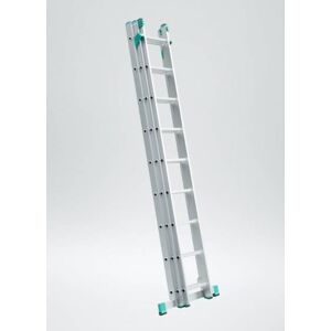 ITOSS Rebrík hliníkový 3x9 na schody, univerzálny, trojdielny