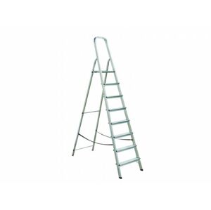 ITOSS Rebrík, schodíky ALW 8-stupňový, jednostranný s plošinkou