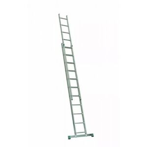 ITOSS Rebrík hliníkový HOBBY 2x13, dvojdielny, univerzálny, výsuvný