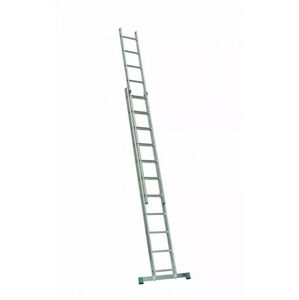 ITOSS Rebrík hliníkový HOBBY 2x7, dvojdielny, univerzálny, výsuvný