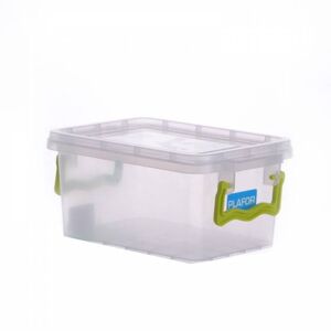 Kinekus Box plastový, transparentný, objem 9,7l, STRONG