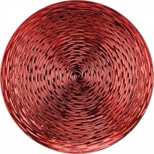 Kinekus Podnos okrúhly 33 cm červený