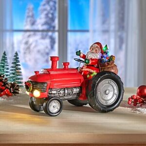 Santa na traktore