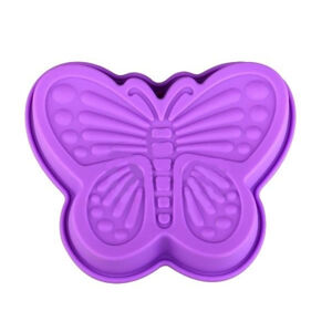 Forma silikónová 16 cm motýľ fialová