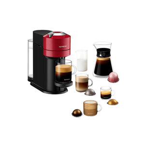 Kapsľový kávovar Krups Nespresso Vertuo Next Red XN910510